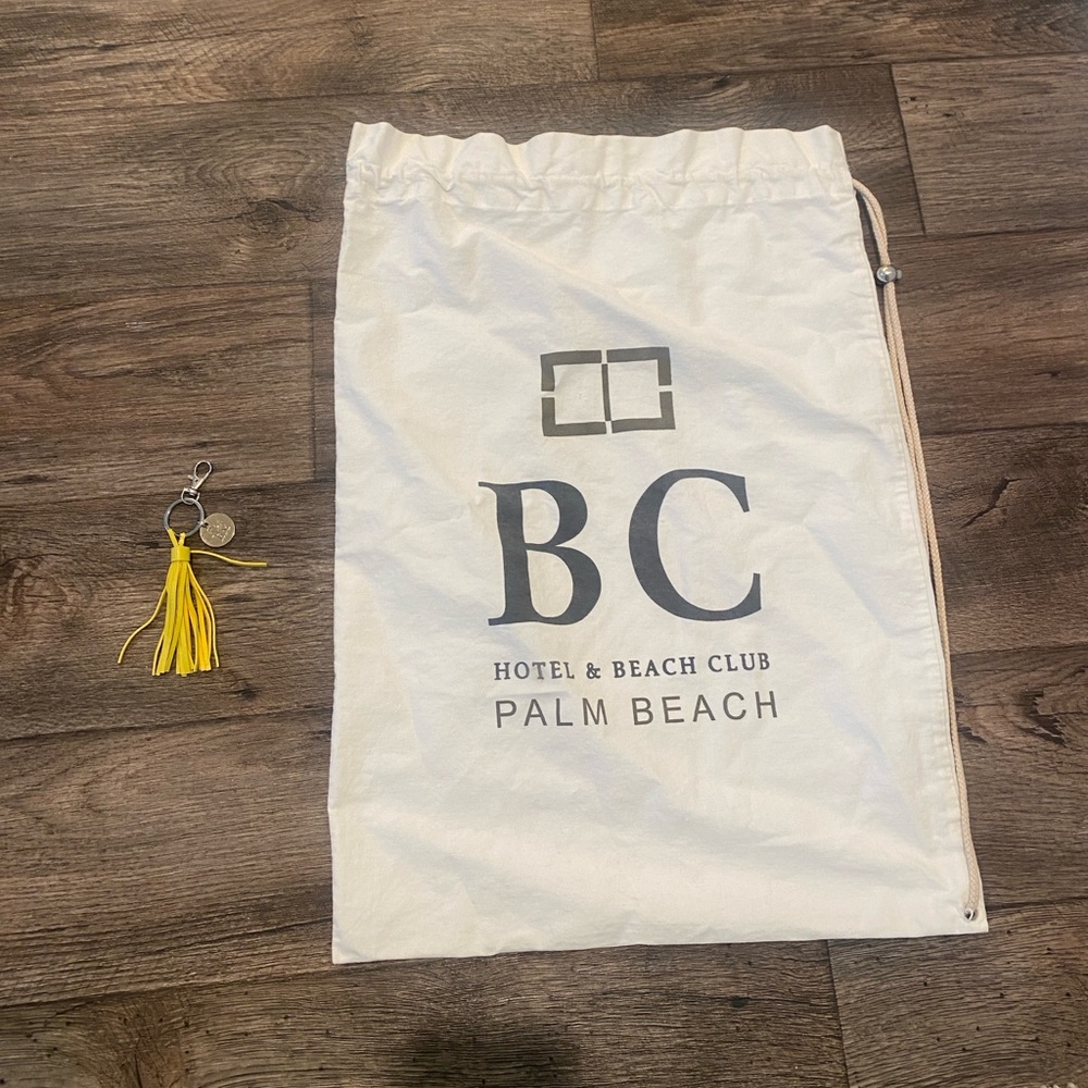 Brazilian Court Hotel & Beach Club Laundry Bag & Keychain